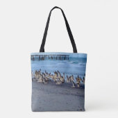 Tasche mit Vogelfoto, Schwarze Mücken (Rückseite)