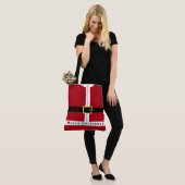 Tasche mit Weihnachtsmann-Design (Am Model)