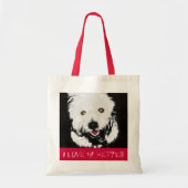 Tasche mit Westie Terrier (Vorne)