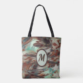 Tasche mit wirbelnden Südwestfedern (Rückseite)