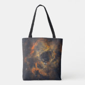 Tasche mit zwei kontrastreichen Astrobildern (Rückseite)
