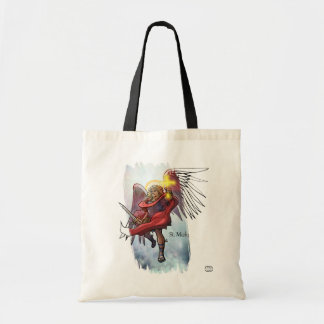 Tasche mit zwei Seiten mit dem Hl. Michael