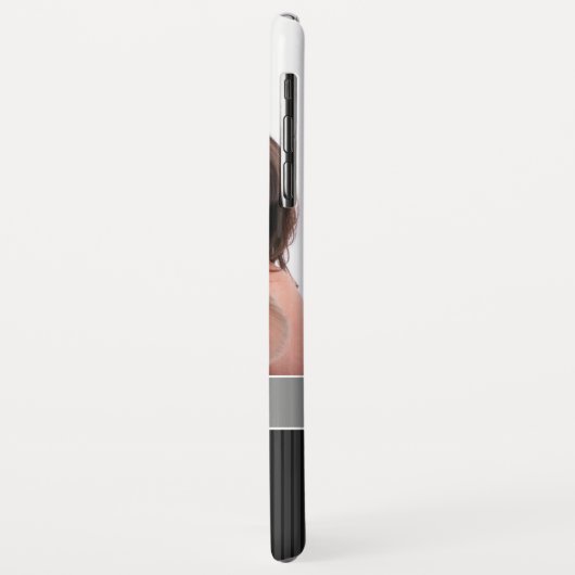 Tasche: Monogramm und Foto Case-Mate iPhone Hülle (Hinten/Links)