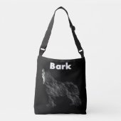 Tasche Neufundlands Halloween - Barke (Vorderseite)