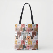 Tasche niedlich Katzen (Vorderseite)