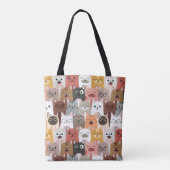 Tasche niedlich Katzen (Rückseite)