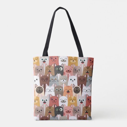 Tasche niedlich Katzen (Rückseite)