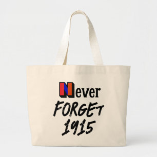 Tasche 'Niemals vergessen 1915'