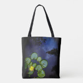 Tasche "Night Lily" (Rückseite)