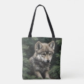 Tasche North Woods Wolf Cub (Rückseite)