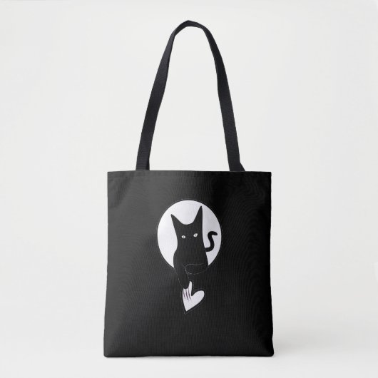 Tasche - Ode an die Liebe Katze von Poet Adiela Ak (Vorderseite)