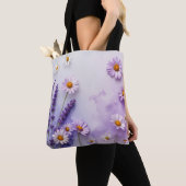 Tasche Pastel Violet Flower Garden (Von Nahem)