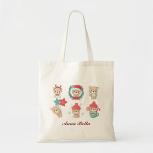 Tasche Personalisierte Weihnachts-Teddybären