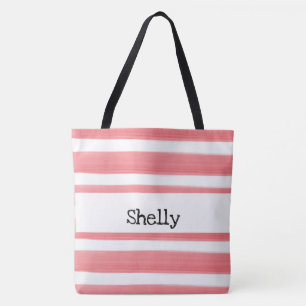 TASCHE personalisierter WASSERFARBSTRIPEN