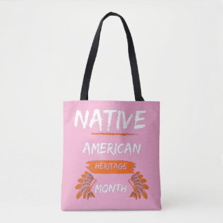 Tasche Pink für den Monat des indianischen Erbes