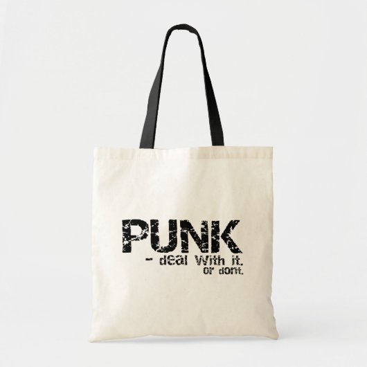Tasche PUNK - wählen Sie Stil & Farbe (Vorne)