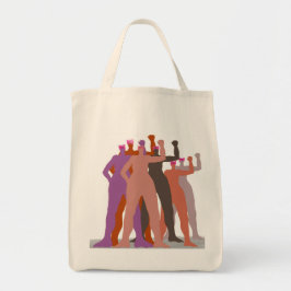 Tasche Pussyhats Stands zusammen
