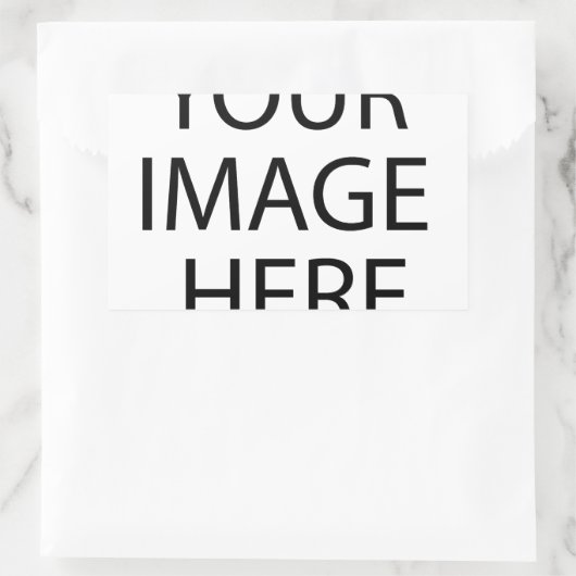 Tasche Rechteckiger Aufkleber (Tasche)