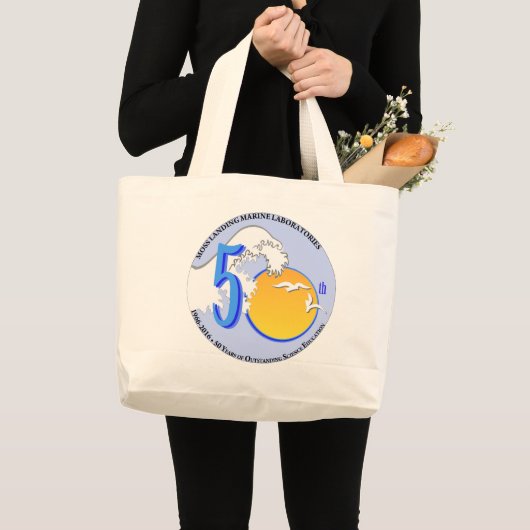 Tasche (riesig): MLML 50. Rundenwelle/-sonne (Vorderseite (Produkt))