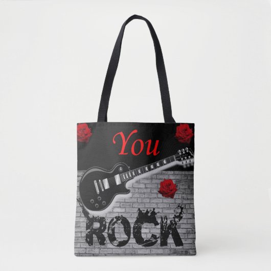 Tasche Rockmusik (Vorderseite)