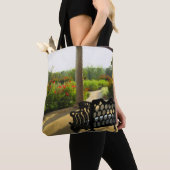 Tasche Römischer Garten Wasserfarbe (Von Nahem)