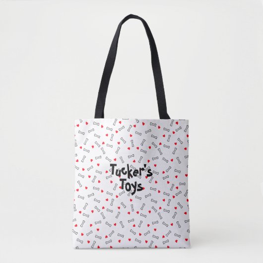 Tasche Rotes Herz (Vorderseite)