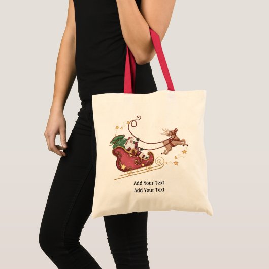 Tasche Santa and Reindeer - SRF (Vorderseite (Produkt))