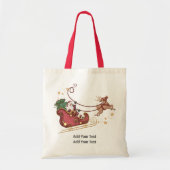 Tasche Santa and Reindeer - SRF (Vorne)