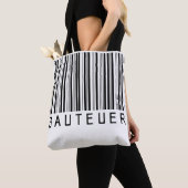 Tasche "SAUTEUER" Barcode Schwarz (Von Nahem)