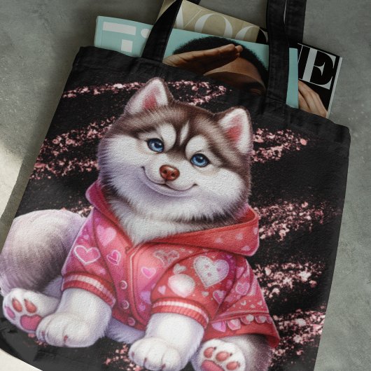 Tasche - Schwanz Waggin Liebe - Tasche