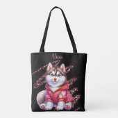 Tasche - Schwanz Waggin Liebe - Tasche (Rückseite)
