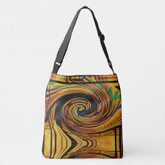 Tasche Schwarz, Rot, Grün (Rückseite)