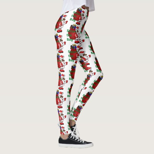 Tasche schwarze santa Leggings sichern (Rechts)