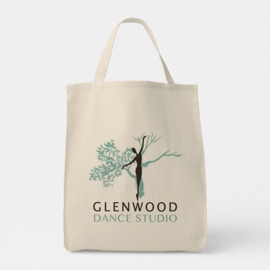 Tasche (schwarzes Logo) (Rückseite)