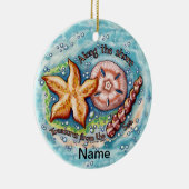 Tasche Seashell Treasures Keramik Ornament (Rechts)