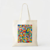 Tasche Shopping Bag mit Original Art Print (Vorne)