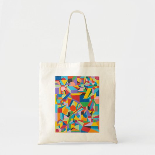Tasche Shopping Bag mit Original Art Print (Vorne)