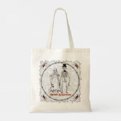 Tasche 'Skeleton Wedding' (Rückseite)
