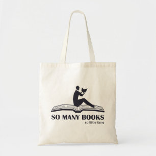 Tasche So viele Bücher so wenig Zeit - Männerlektü