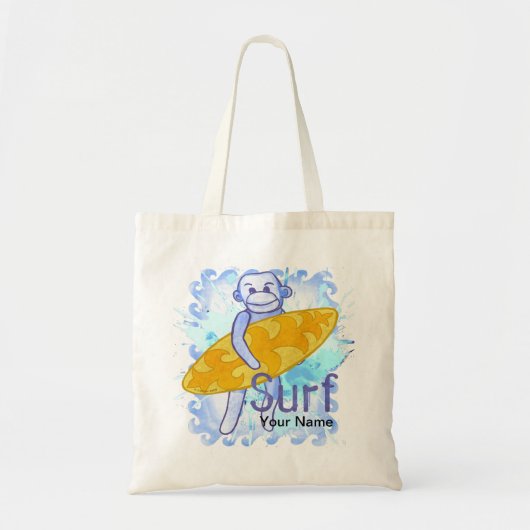 Tasche Sock Monkey Surfer (Vorne)