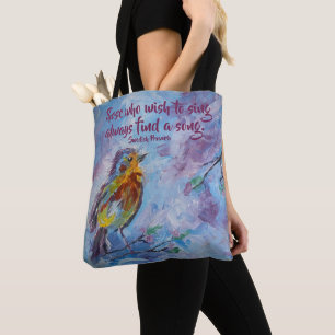 Tasche "Songbird of Hope" (Medium)