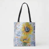 Tasche Sonnenblumen (Vorderseite)