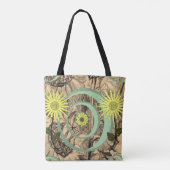 Tasche Sonnenblumen (Rückseite)