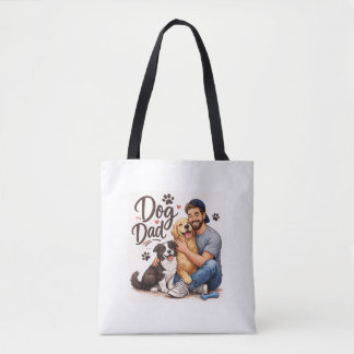 Tasche 'Stolzer Hundepapa' – Süße Geschenktasche f