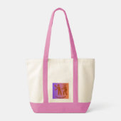 Tasche, Strandtasche, personalisiert Tragetasche (Rückseite)