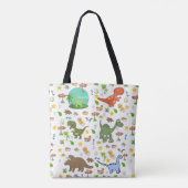 Tasche, Süßer Dinosaurier Wildlife Tasche (Rückseite)