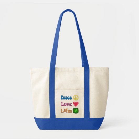 Tasche um das Leben zu fördern, & mehr. (Vorne)