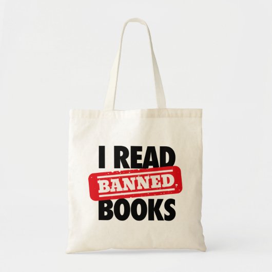 Tasche 'Verbotene Bücher lesen' (Vorne)