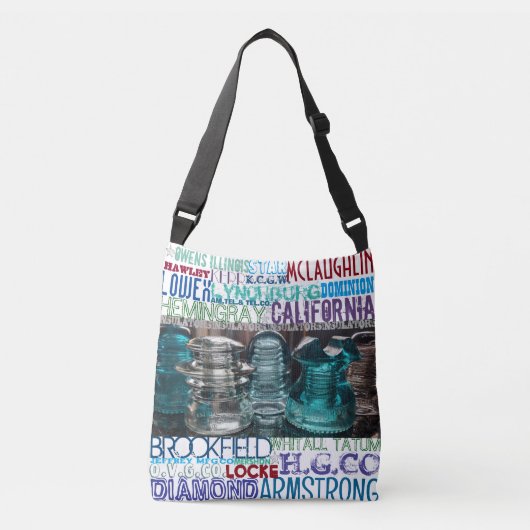 TASCHE VINTAGER GLASSCHULATOREN (Vorderseite)