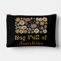 Tasche voller Sonnenschein – Retro Boho Blumenblüt